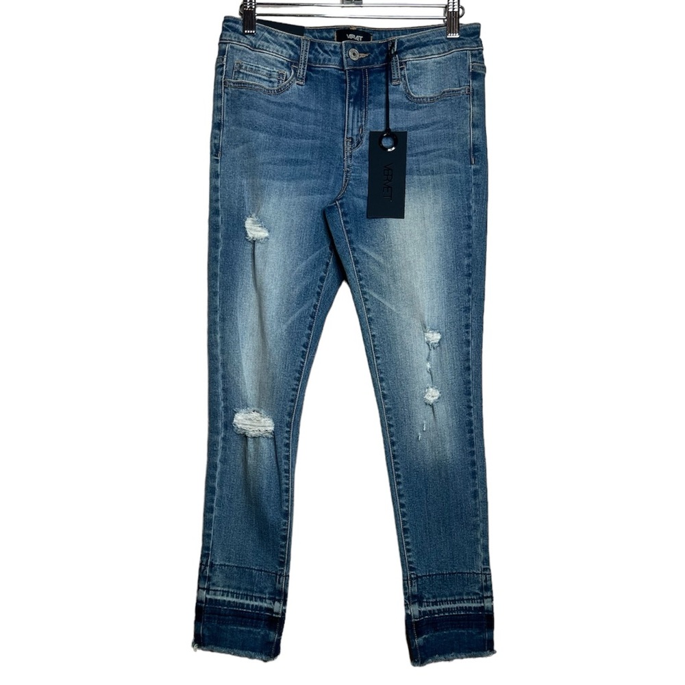 Vervet Ankle-Skinny Fit Mid-Rise Jeans 🔴
